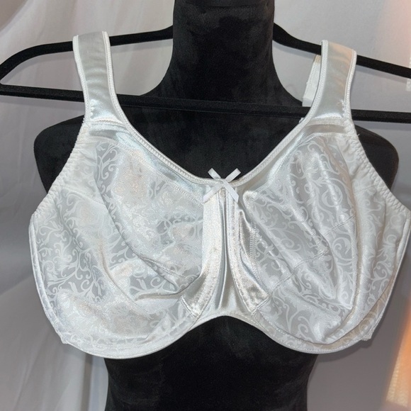BALI Satin Tracings Minimizer Bra Size 36DDD NWOT - Picture 2 of 11